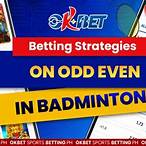 badminton bet odd